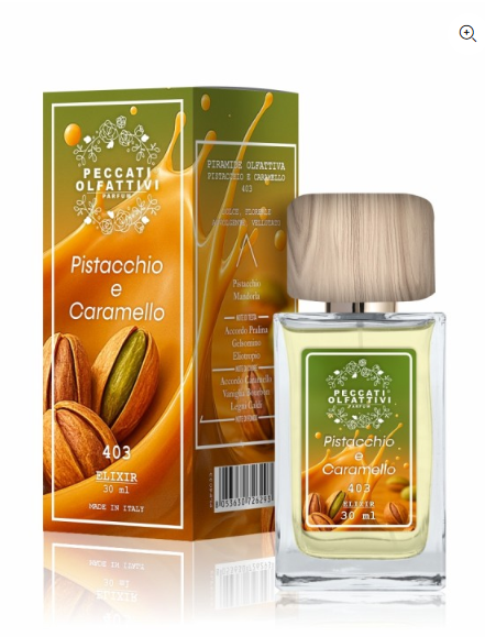 403 Pistacchio e Caramello – Peccati Olfattivi ELIXIR 30ml
