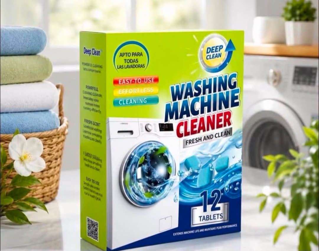 Washing Machine Cleaner – 12 tablečių