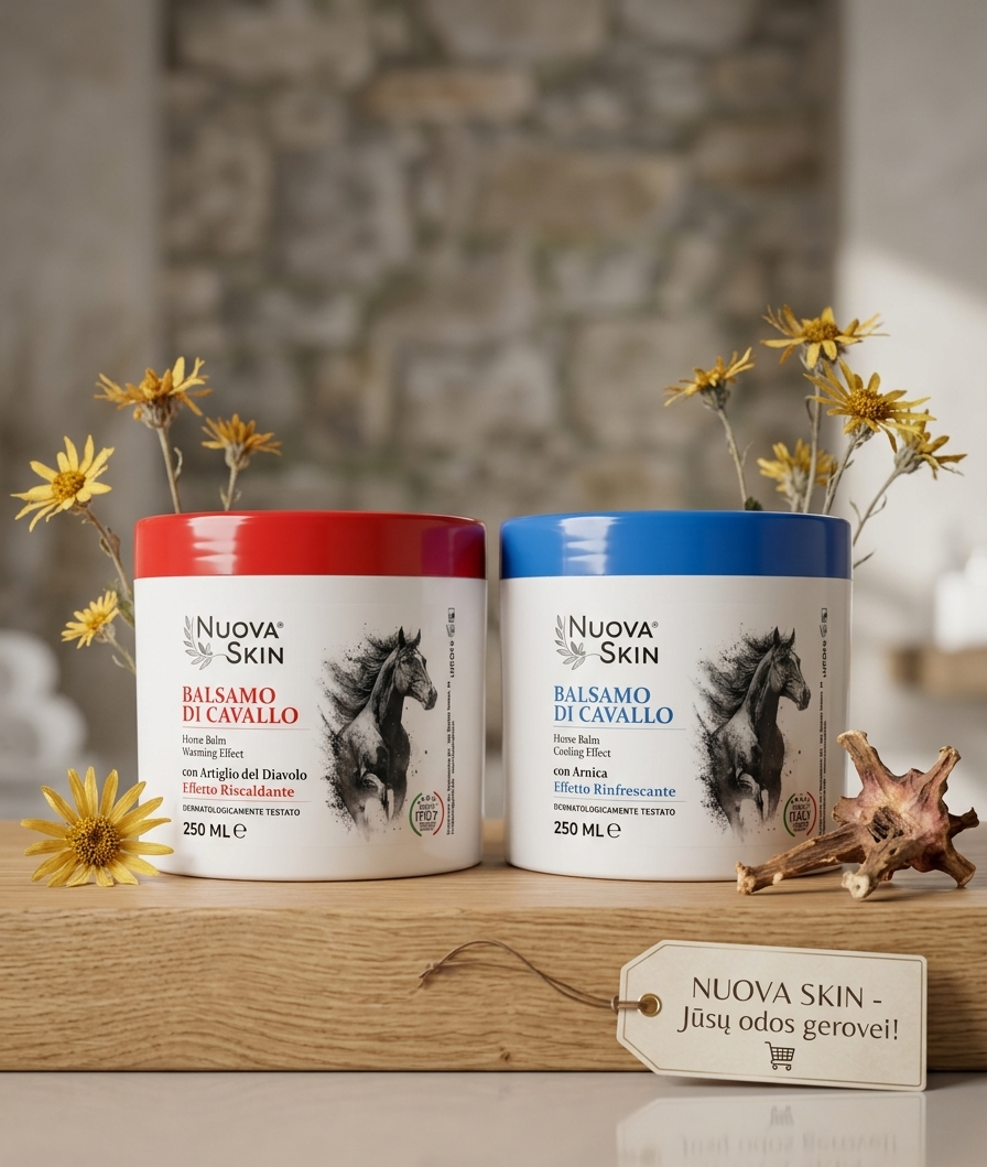 Nuova Skin „Balsamo di Cavallo“ – Arklio Balzamas-Gelis (250 ml)
