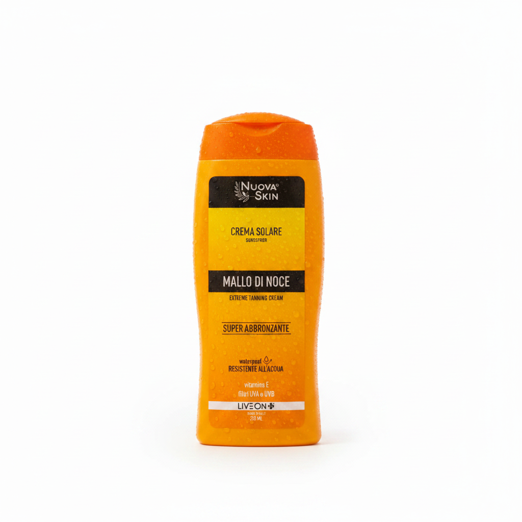 Nuova Skin Crema Solare – baltas fonas