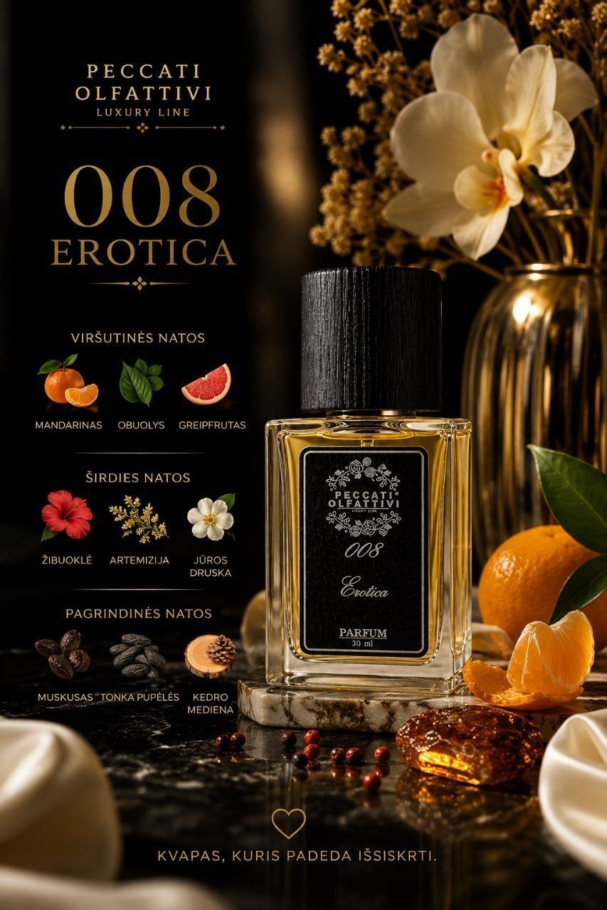 Peccati Olfattivi 008 Erotica kvepalai 100ml